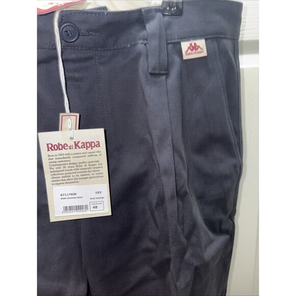 Robe Di Kappa Men's Robe Giovani Brax Blue  Marine Size 48 Regular Fit - Picture 4 of 5